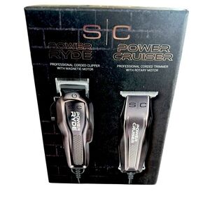 Stylecraft Power RYDE Clipper and Power Cruiser Trimmer Corded Electric New